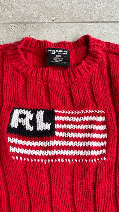 Ralph Lauren Flag sweatshirt S