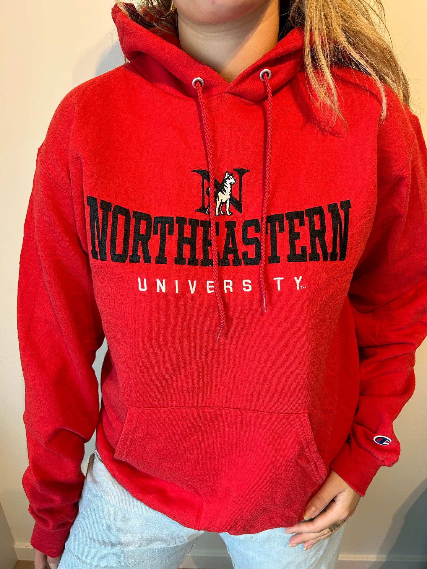 College hoodie Northeastern University