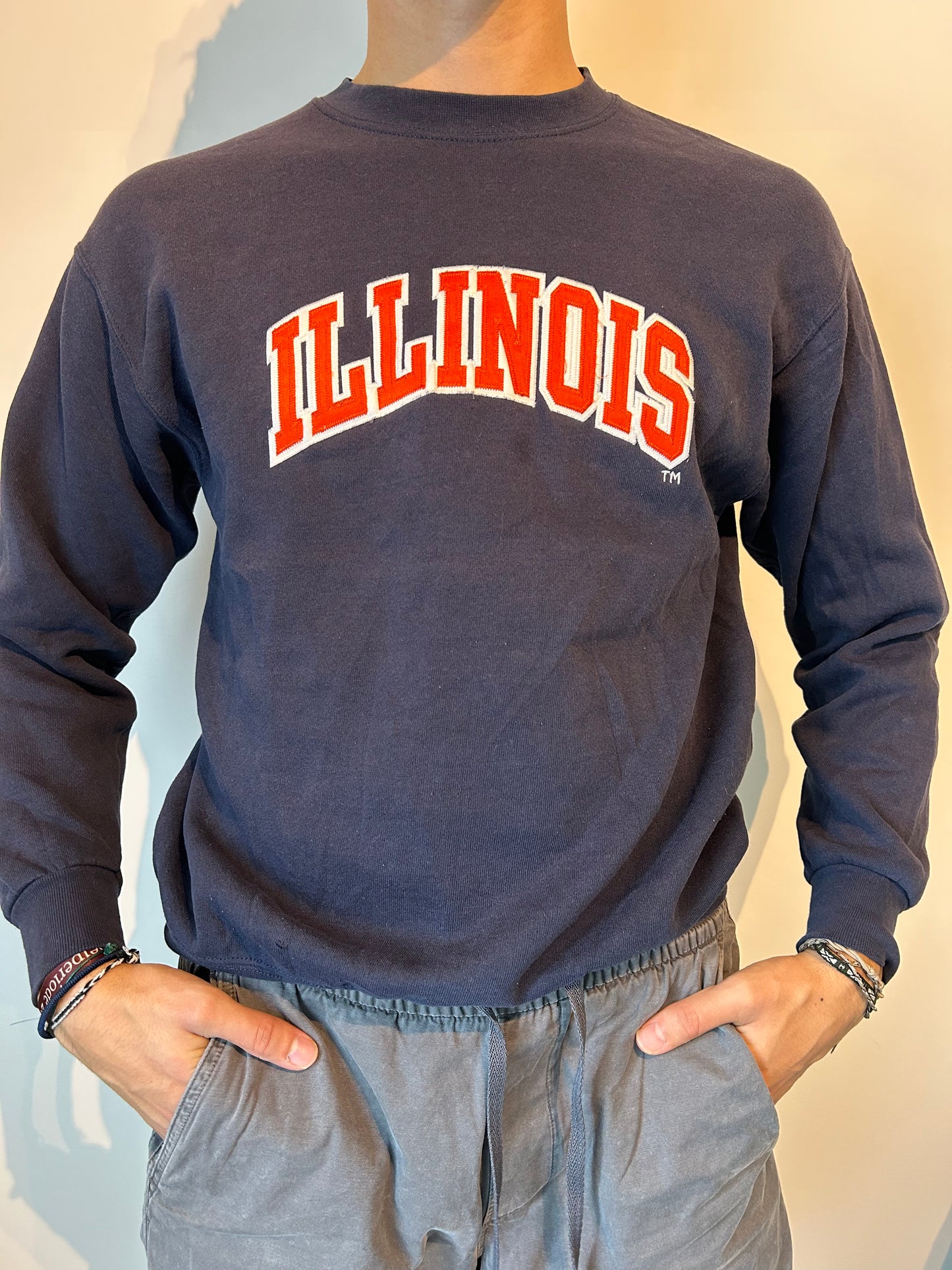 College sweatshirt Illinois