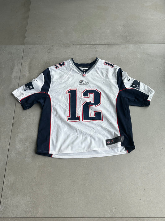 Vintage NFL jersey Patriots 12