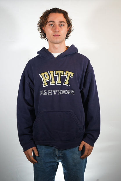 Vintage Pitt Panthers Hoodie (L)