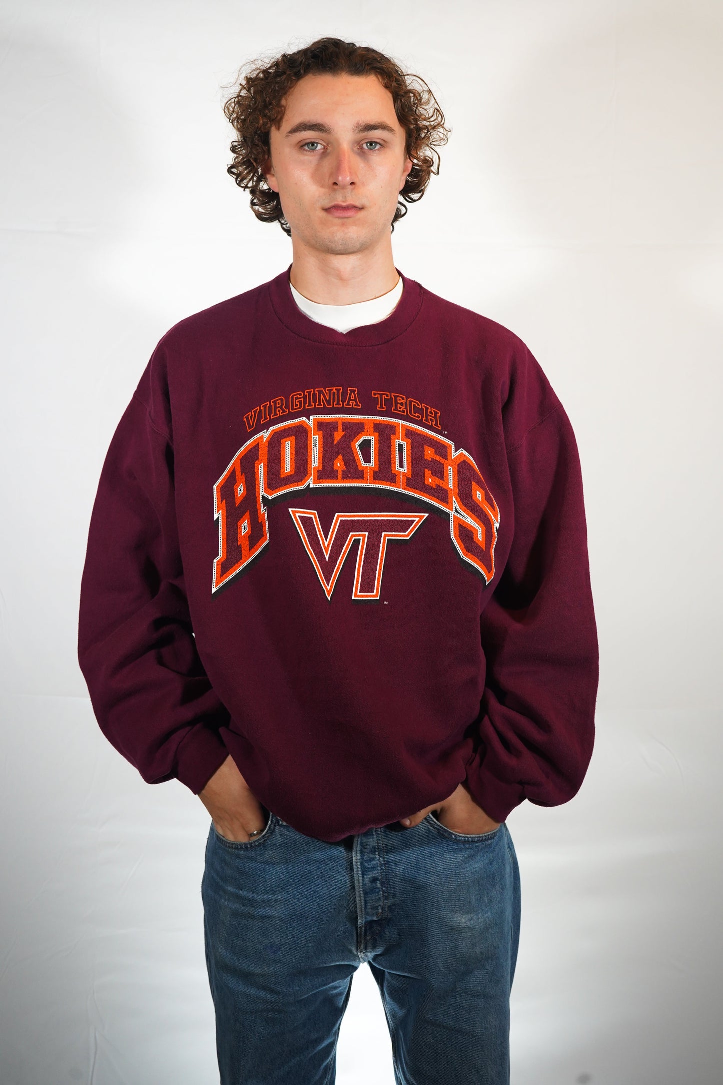 Vintage Hokies sweater (XL)