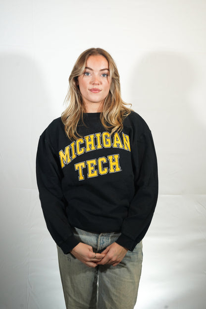 Vintage Michigan Tech Sweater (M)