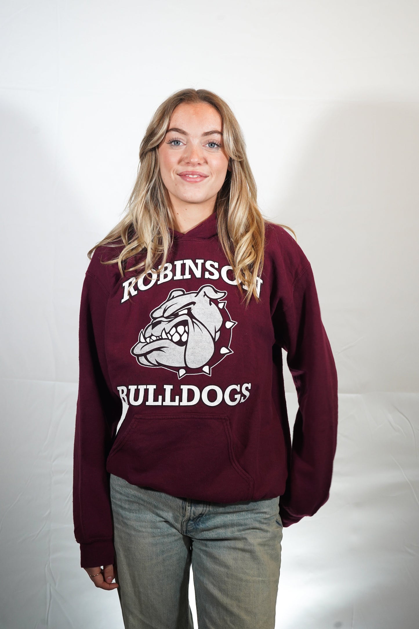 Vintage Robinson Bulldogs hoodie (M)