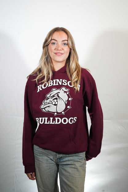 Vintage Robinson Bulldogs hoodie (M)