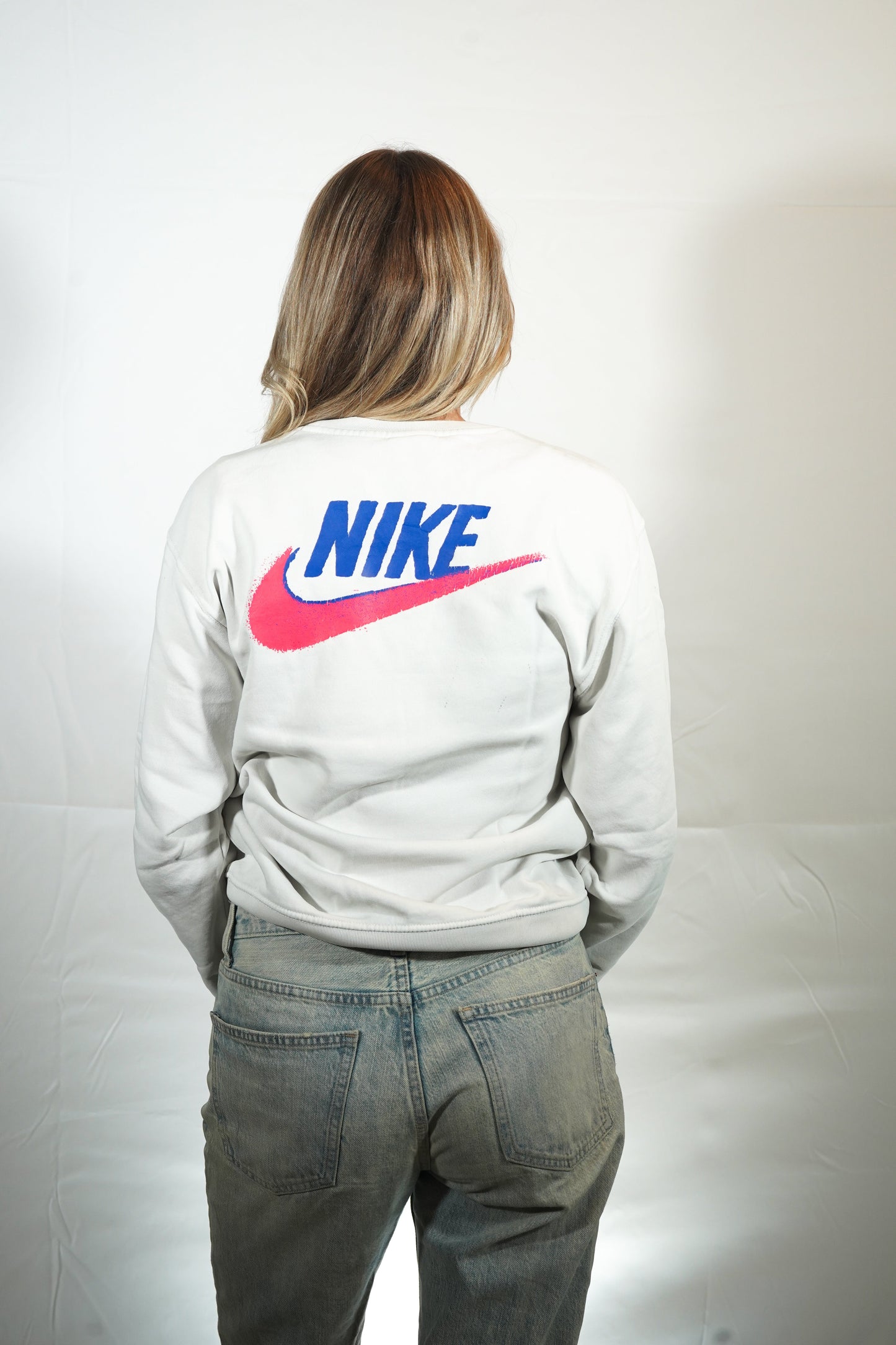 Vintage Nike Triple Small Logo sweater (S)