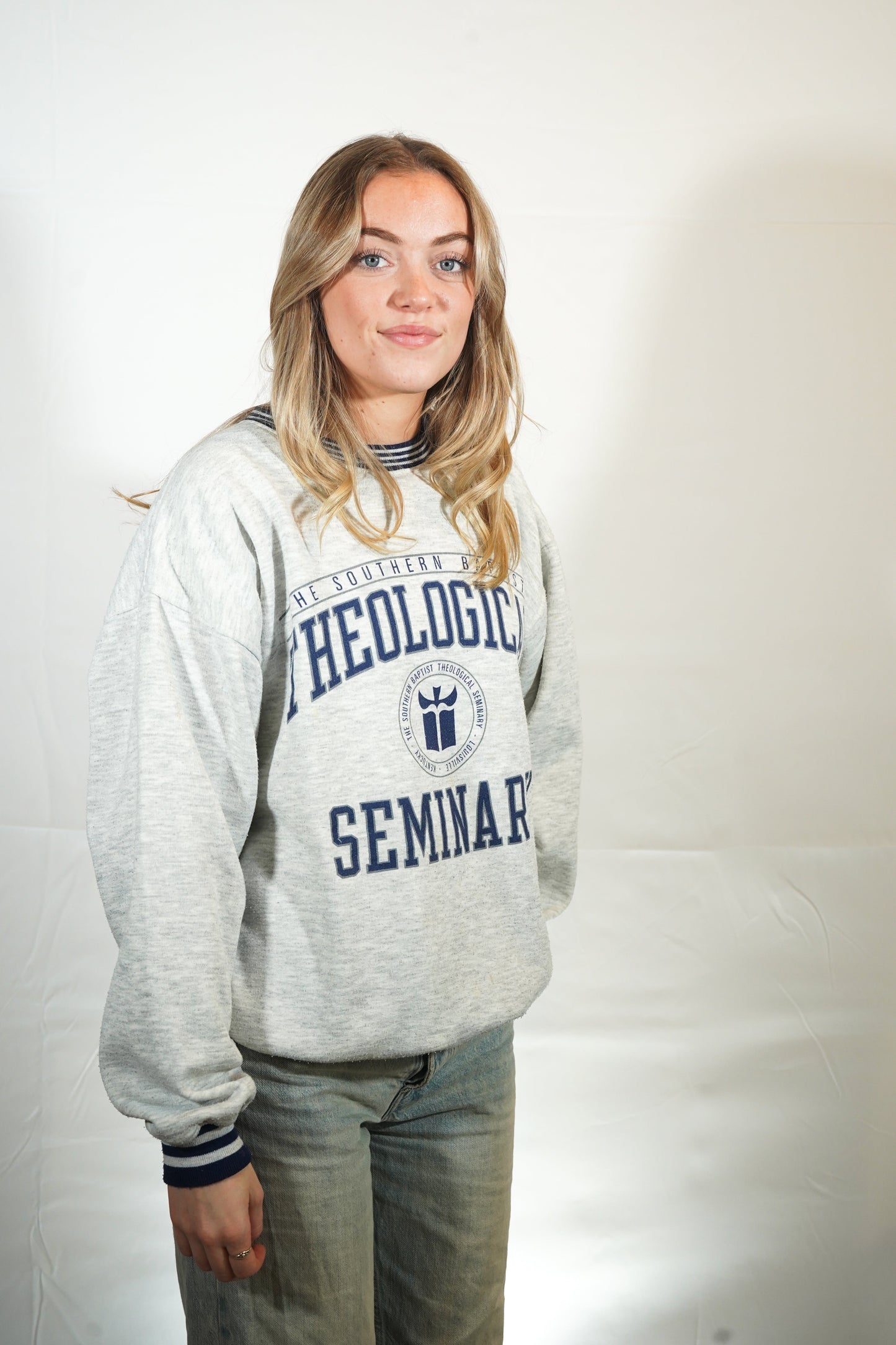 Vintage Seminary sweater (M)