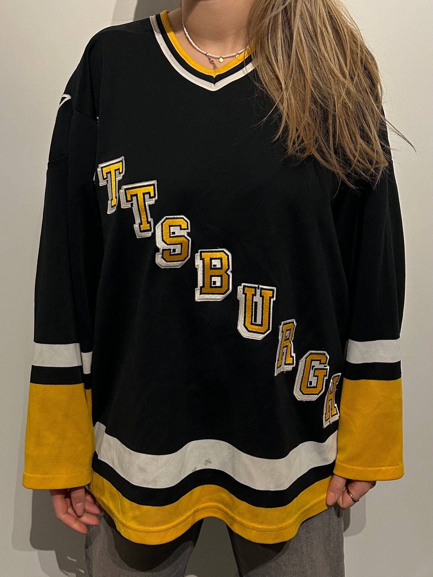 NHL Pittsburgh Penguins vintage longsleeve jersey