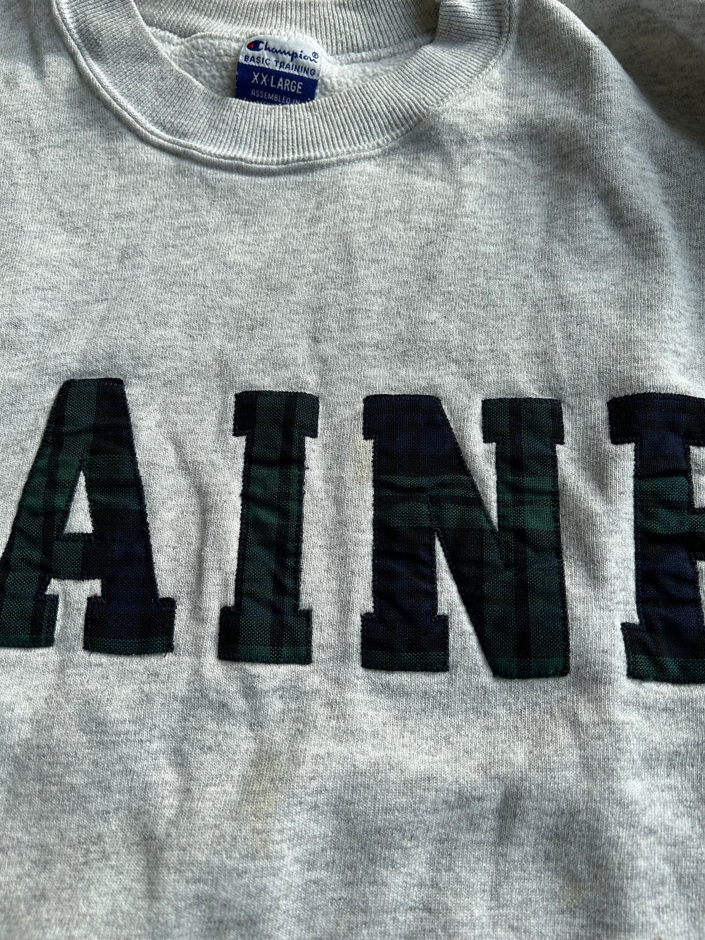 College sweatshirt maine