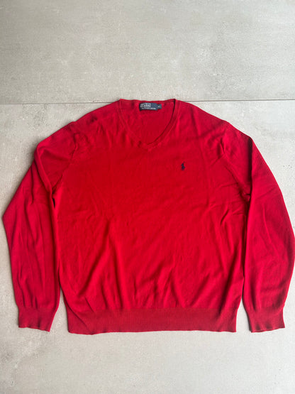 Ralph Lauren sweatshirt V Neck XL