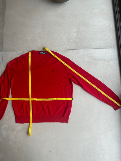 Ralph Lauren sweatshirt V Neck XL