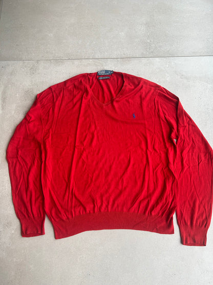 Ralph Lauren sweatshirt V Neck XL