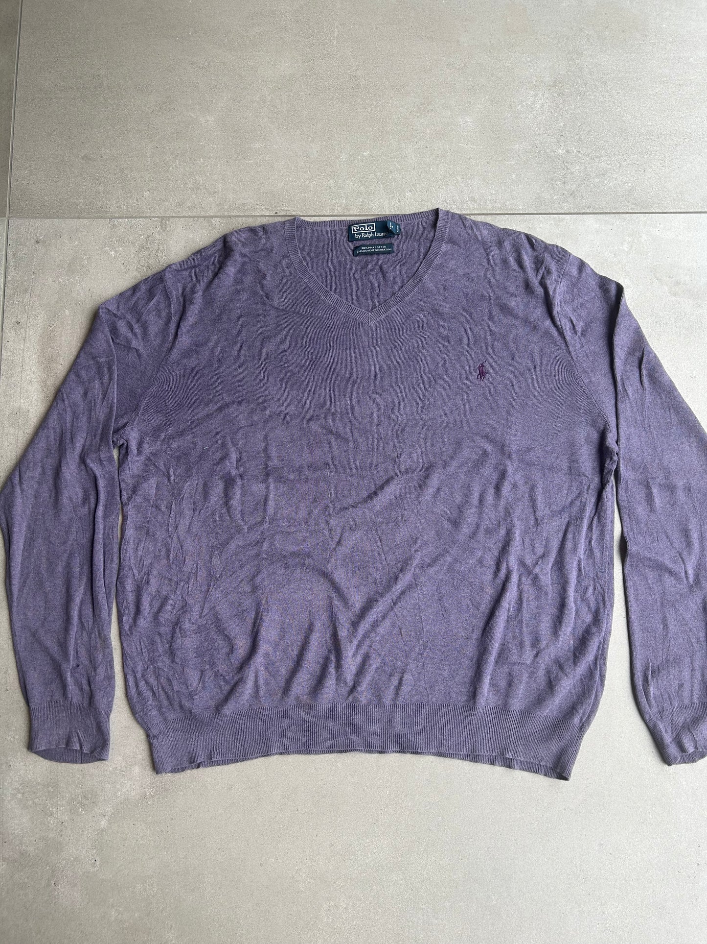 Ralph Lauren sweatshirt V Neck XXL