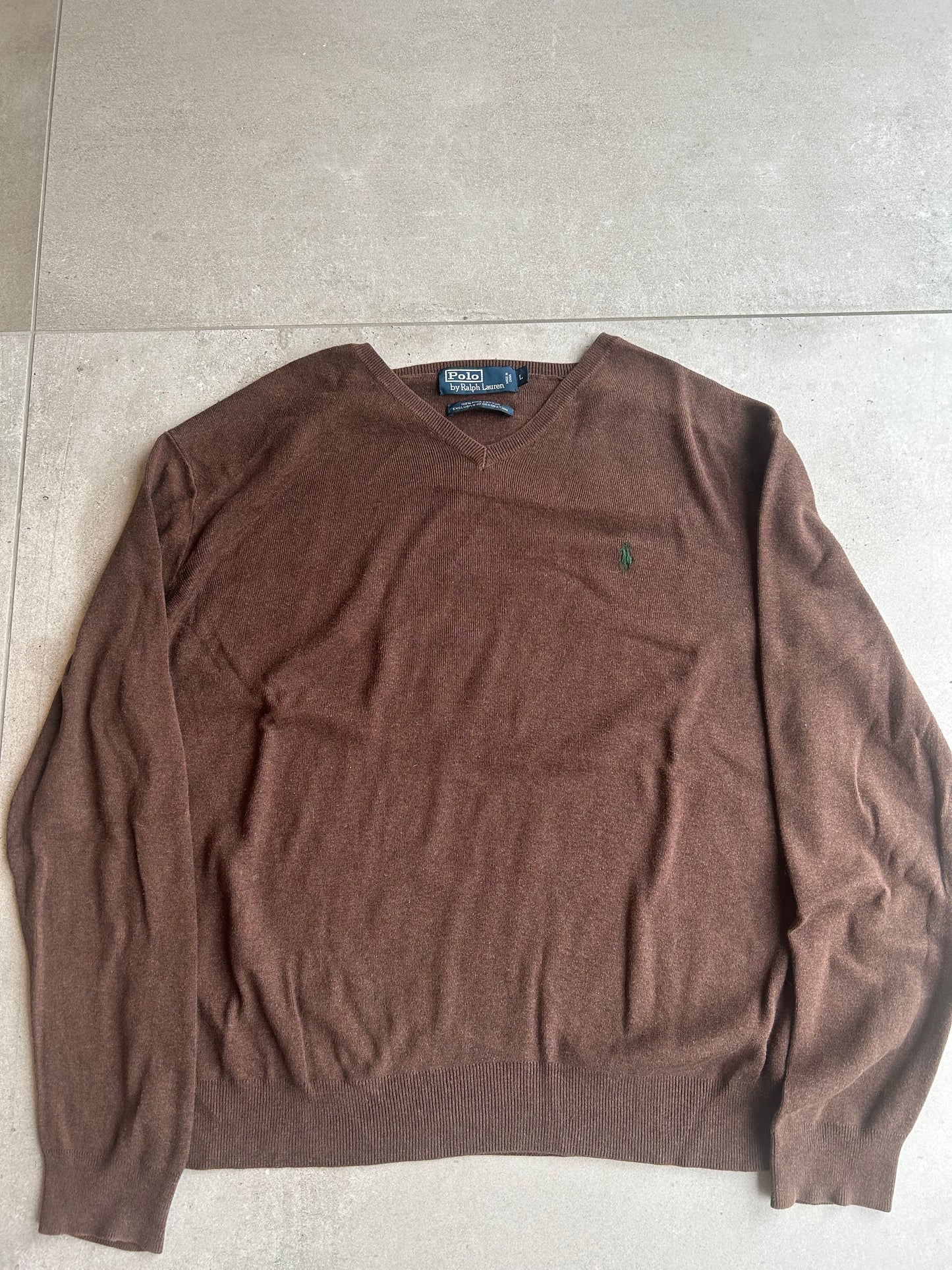 Ralph Lauren sweatshirt V Neck L