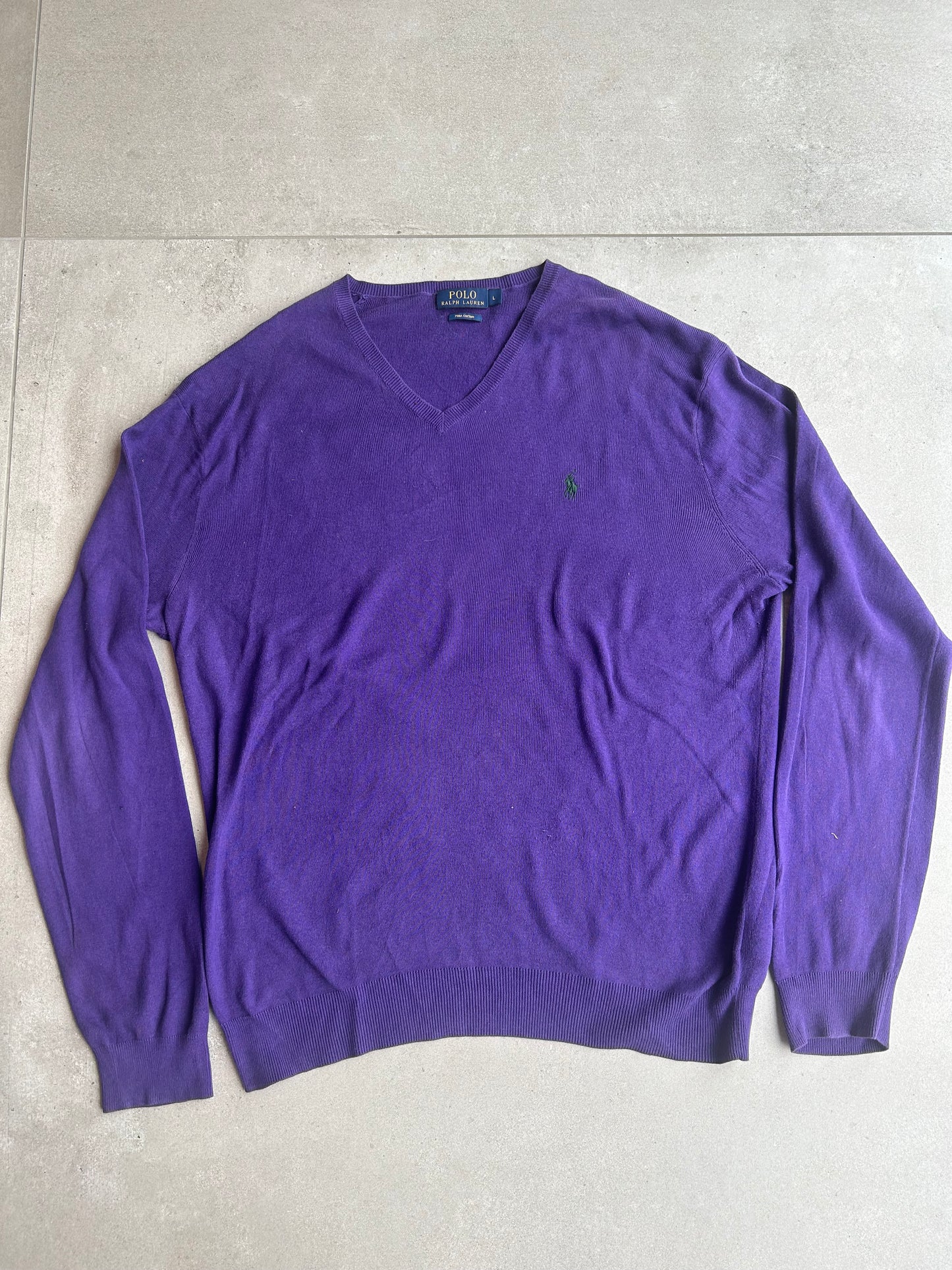 Ralph Lauren sweatshirt V Neck L