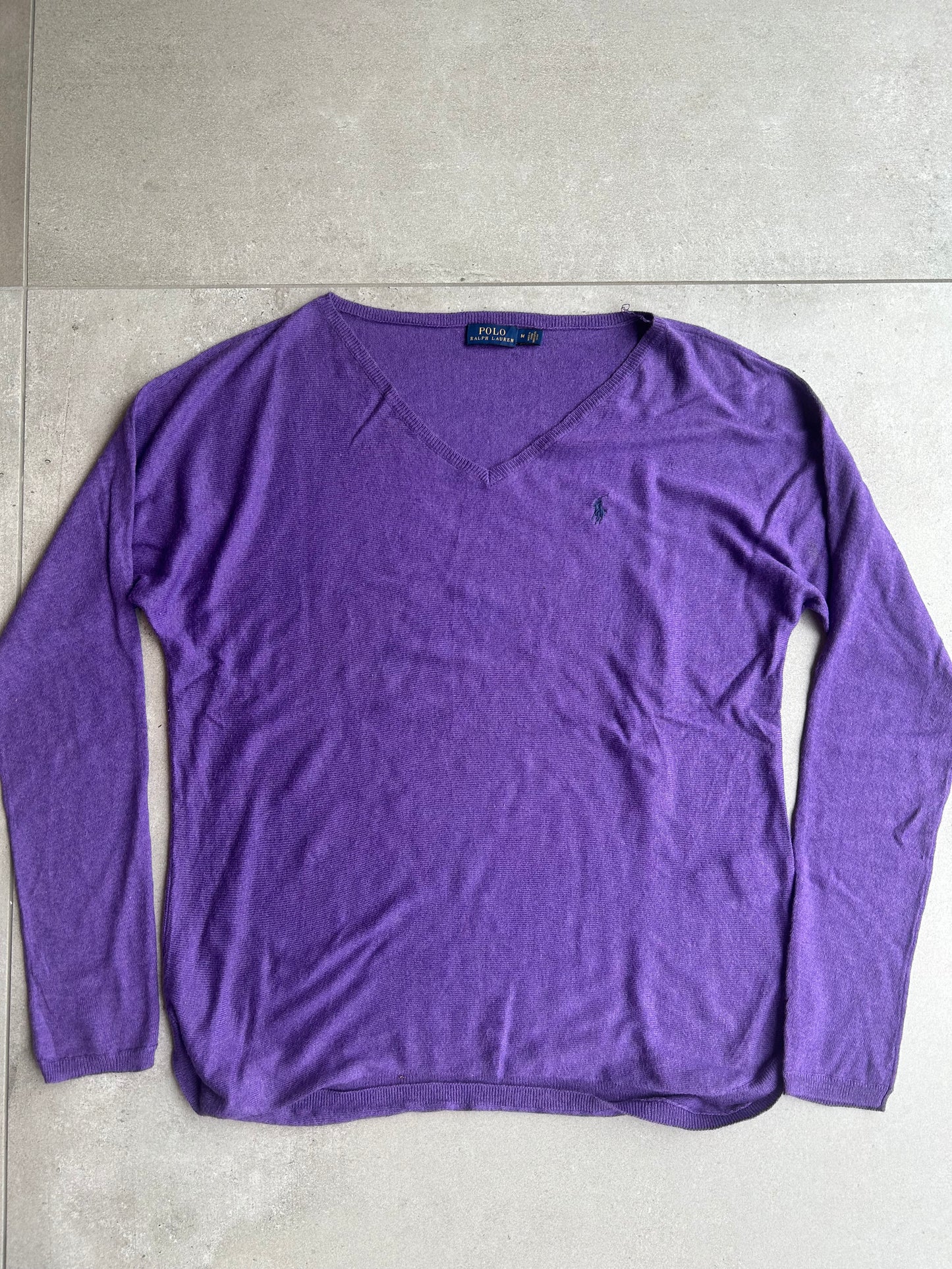 Ralph Lauren sweatshirt V Neck L Slimfit